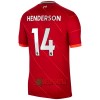 Oficiální Fotbalový Dres Liverpool Henderson 14 Domácí Jordan 2021-22 pro Muži